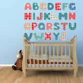 Naklejka ścienna Dla Dzieci - Alfabet