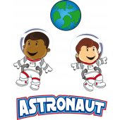 Naklejka ścienna Dla Dzieci - Astronauci