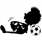 Naklejka ścienna Dla Dzieci - Piłka nożna