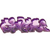 Naklejka ścienna - Tag Graffiti
