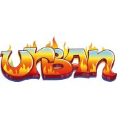 Naklejka ścienna - Tag Urban