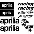 Naklejka ścienna - Aprilia Racing