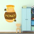 Naklejka ścienna Dla Dzieci - Pszczoły i Miód
