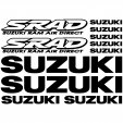 Naklejka Moto - Suzuki SRAD