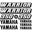 Naklejka Moto - Yamaha 350 Warrior