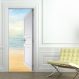 Naklejka na Drzwi - Plaża