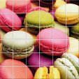 Naklejka na Płytki Ceramiczne - Ciastka Macarons