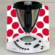 Naklejka Thermomix TM 31 - Czerwone Groszki