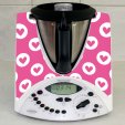 Naklejka Thermomix TM 31 - Serduszka