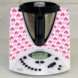 Naklejka Thermomix TM 31 - Serduszka