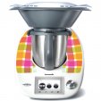 Naklejka Thermomix TM 5 - Kolorowa Kratka