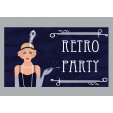 Plakat samoprzylepny - Retro