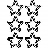 Komplet 6 naklejek - Gwiazdy