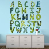 Komplet  naklejek Dla Dzieci - Alfabet