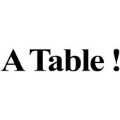 Naklejka ścienna - A Table