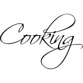 Naklejka ścienna - Cooking
