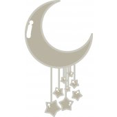 Naklejka ścienna Dla Dzieci - Księżyc i Gwiazdy