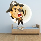Naklejka ścienna Dla Dzieci - Młody Pirat