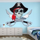 Naklejka ścienna Dla Dzieci - Pirat
