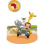 Naklejka ścienna Dla Dzieci - Safarii