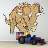 Naklejka ścienna Dla Dzieci - Triceratops