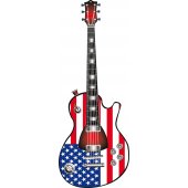 Naklejka ścienna - Gitara USA