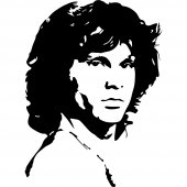 Naklejka ścienna - Jim Morrison