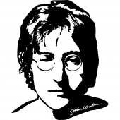 Naklejka ścienna - John Lennon
