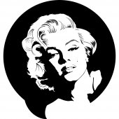 Naklejka ścienna - Marilyn Monroe