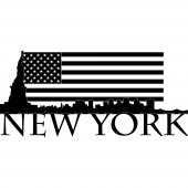 Naklejka ścienna - New York