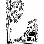 Naklejka ścienna - Panda