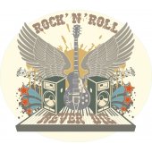 Naklejka ścienna - Rock'n'roll