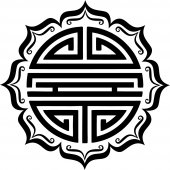 Naklejka ścienna - Symbol Azja