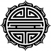 Naklejka ścienna - Symbol Azja