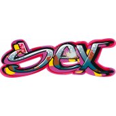 Naklejka ścienna - Tag Sex