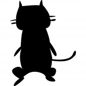 Naklejka tablica - Kot