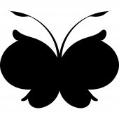 Naklejka tablica - Motyl