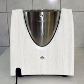 Naklejka Thermomix TM 31 - Białe Drewno